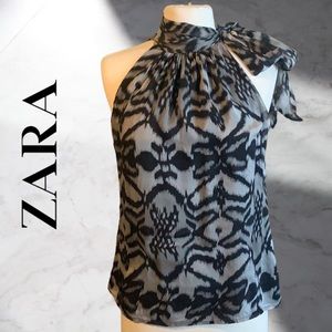 Zara Women Silk Top